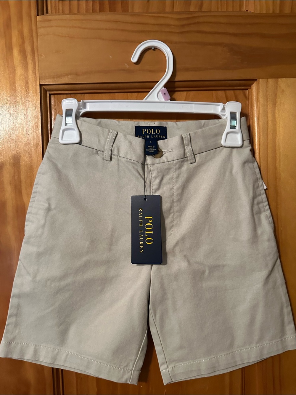 🐎Polo by Ralph Lauren Boys Khaki Chino Shorts